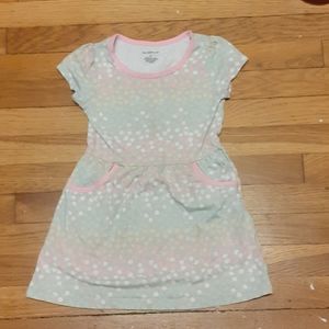 GIRLS SHORT SLEEVE DRESS